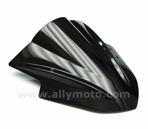 Smoke Black ABS Windshield Windscreen For Kawasaki Ninja 300 EX300 2013-2015-2